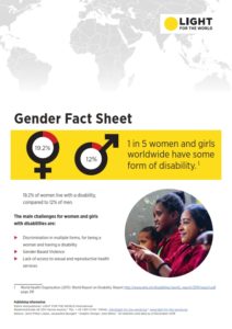 Gender Fact Sheet
